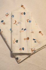 Bedsheet - Single soft cotton (152cm * 228) whitish colour