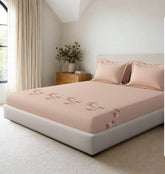 Bedsheets - King Premium machine embroidery bedsheets Sansaar : Saembro