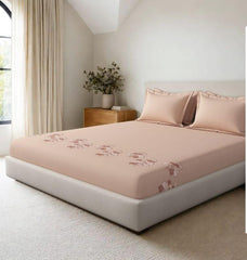 Bedsheets - King Premium machine embroidery bedsheets Sansaar : Saembro