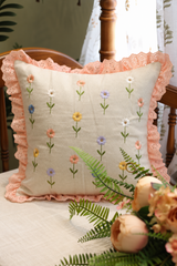Cushion covers - Embroidery Petals