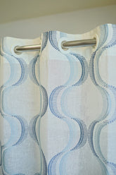 Curtains -Premium embroidered sheer curtain
