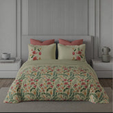 Bedsheets - Premium digital print floral king size soft cotton bedsheets