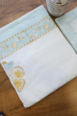 Bedsheets - King Percale cotton handblock bedsheets