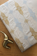 Bedsheets - Premium King Machine embroidery Soft cotton bedsheets