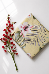 Bedsheets - Premium digital print floral king size soft cotton bedsheets (Souv)