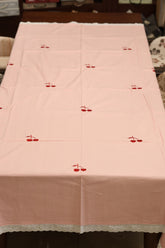Onam Embroidery table cloth -6 seater