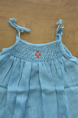 Kids smocked dress 0-3 month