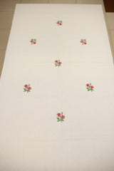 Table cloths-6 Seater cross stitch embroidered