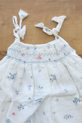 Kids smocked dress 0-3 month