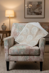 Premium embroidery designer Chair / sofa back - 3+1+1 set