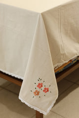 Table cloths-8 seater cross stitch embroidered