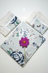 Bedsheets - King anokhi print lace bedsheets