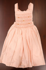 Kids smocked dress 2-3 years xmas