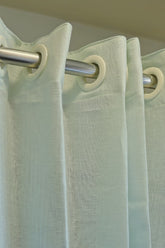 Curtain-Tinted solid colour semi transparent