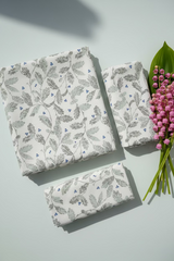 Vintana Queen Size Soft Cotton Flannel Bedsheet Set