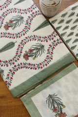 Bedsheets - Handblock queen rajwada print bedsheets