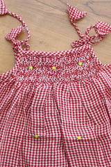 Kids smocked dress 6-10 month