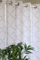 E2 Curtains - English Floral series opaque curtains