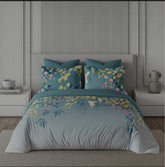 Bedsheets - Premium digital print floral king size soft cotton bedsheets