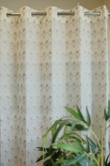 Curtains -Premium embroidered sheer curtain