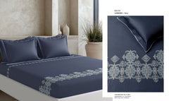 Bedsheets - King Premium machine embroidery bedsheets Sansaar : Saembro (Ench)
