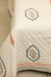 Premium Cotton handblock Print Double Quilt