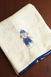 Towels - Cute Embroidery Kids bath towel