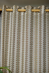 Curtains-Premium embroidery sheer curtains