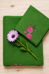 Bedsheets - Single Cross stitch embroidery bedsheets