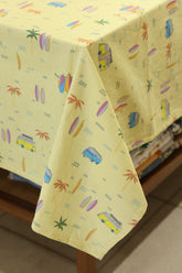 Table cloths - 8 seater Handblock printed canvas