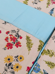 Bedsheets-King Daily use border bedsheets