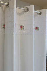 Curtains - Cross stitch embroidery curtain