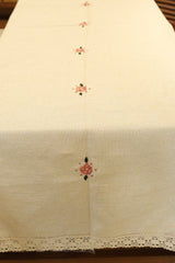Table cloths - 8 seater embroidery
