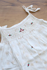 Kids smocked dress 10-12 month