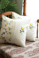 Onam Cushion Covers - 16*16 inches Cross stitch embroidery