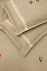 Bedsheets - Queen cross stitch embroidered bedsheets