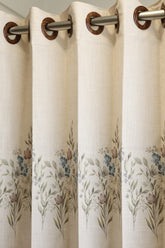Curtains English floral printed curtains (sheer and opaque) prebooking
