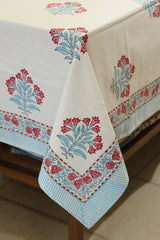Table cloths - 8 seater Handblock printed canvas