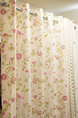 Curtains:Premium embroidered opaque curtains