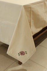 Table cloth - 4 seater embroidery