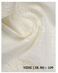 Fabric only Curtains -Premium embroidered designer curtains semi Transparent