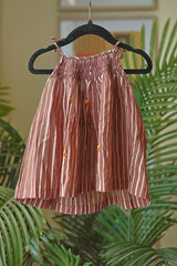 Xmas Kids : smocked dress 3-6 months