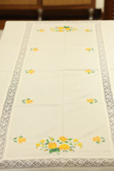 Table cloths - 8 seater cross stitch embroidered