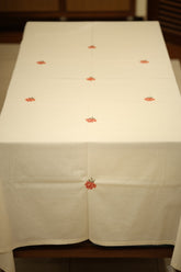 Table cloth - 6 seater cross stitch embroidery