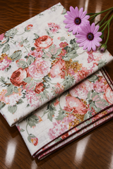 Bedsheets - King anokhi Quilted pillow cover bedsheets pastel exc