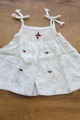 Kids smocked dress 0-3 month
