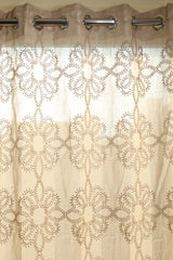 Curtains - Premium Embroidery sheer curtains tamhini prebooking zinnia