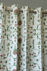 Curtains - Premium Tajmahal floral Opaque curtains
