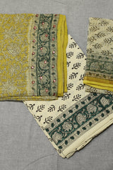 Salwar set - Unstitched kota fabric