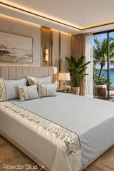Full bedding set - Premium embroidery 5 pcs set